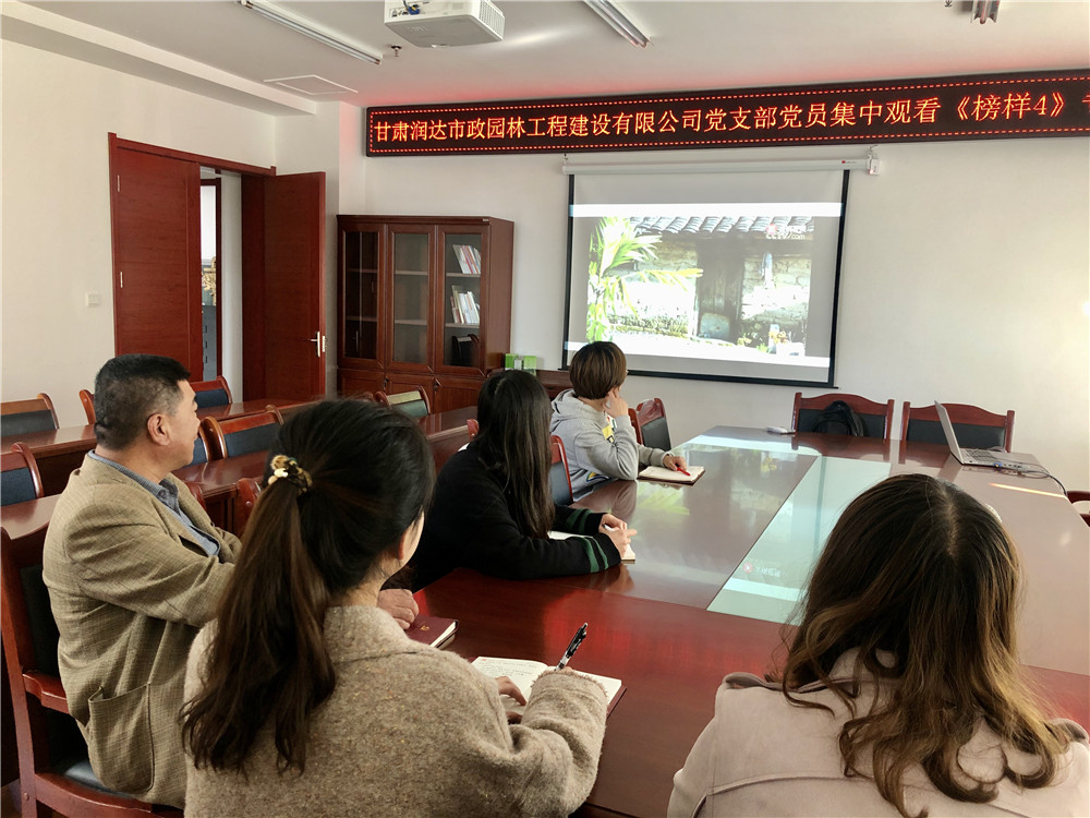 潤達公司 2019年10月22日 潤達公司黨支部集中觀看《榜樣4》專題節(jié)目 002.jpg